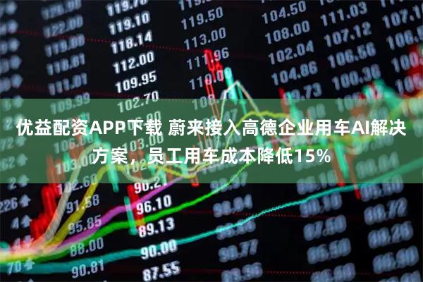 优益配资APP下载 蔚来接入高德企业用车AI解决方案，员工用车成本降低15%